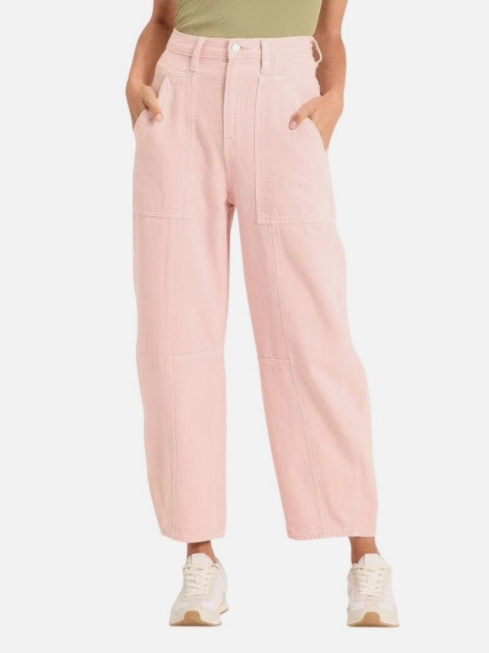 Universal Thread High-Rise Easy Barrel Leg Jeans